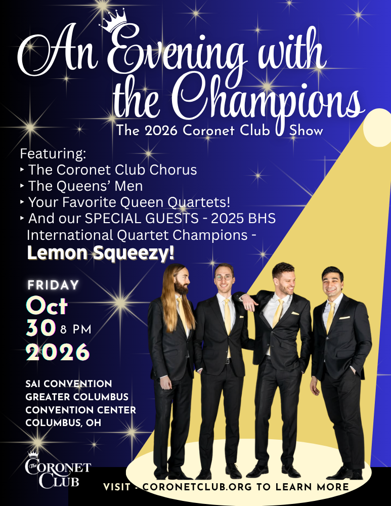 2026 Coronet Club Show - An Evening with the Champions
